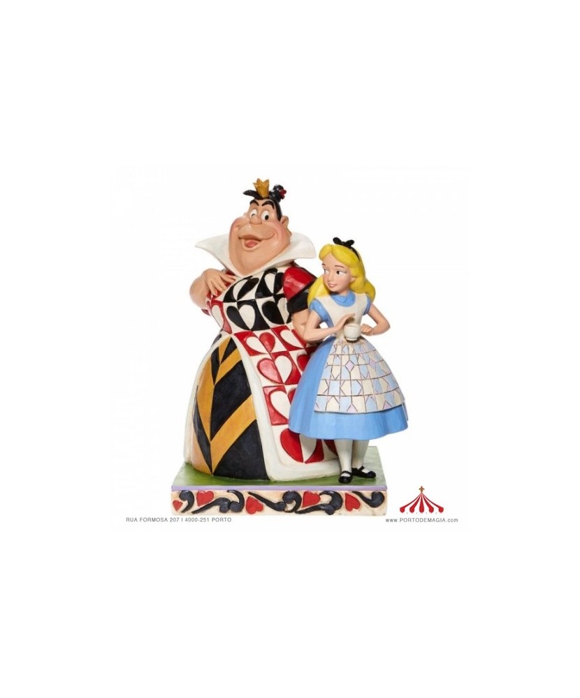 © Chaos and Curiosity - Alice and the Queen of Hearts Figurine - Disney