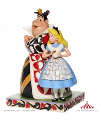 © Caos y Curiosidad - Figura Alicia y la Reina de Corazones - Disney
