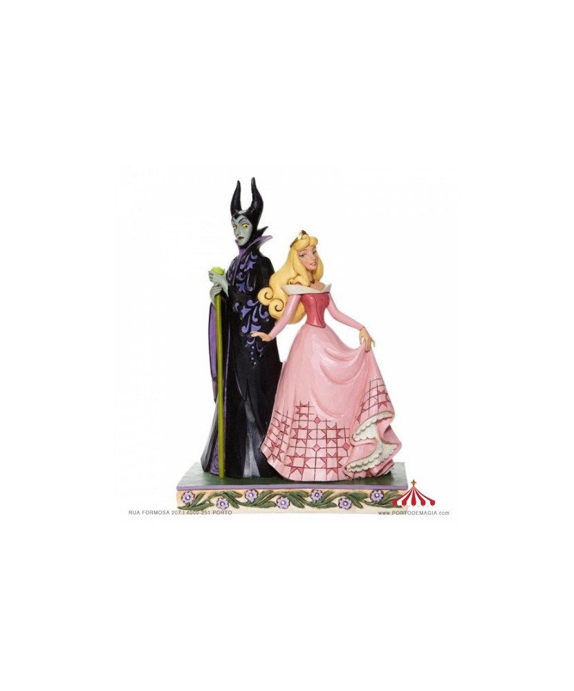 © Sorcery and Serenity - Aurora and Maleficent Figurine - Disney