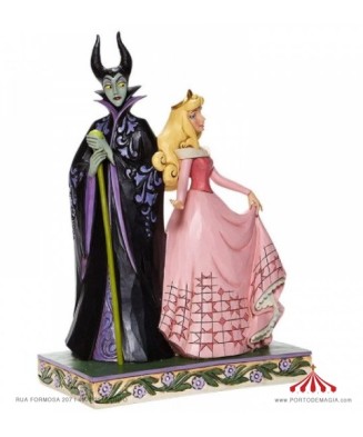 © Sorcery and Serenity - Aurora and Maleficent Figurine - Disney