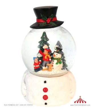 Snow Globe with Hat