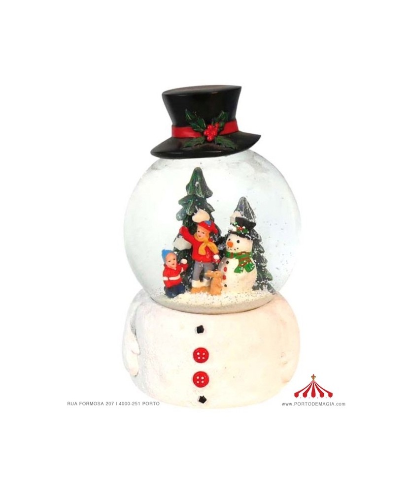Snow Globe with Hat