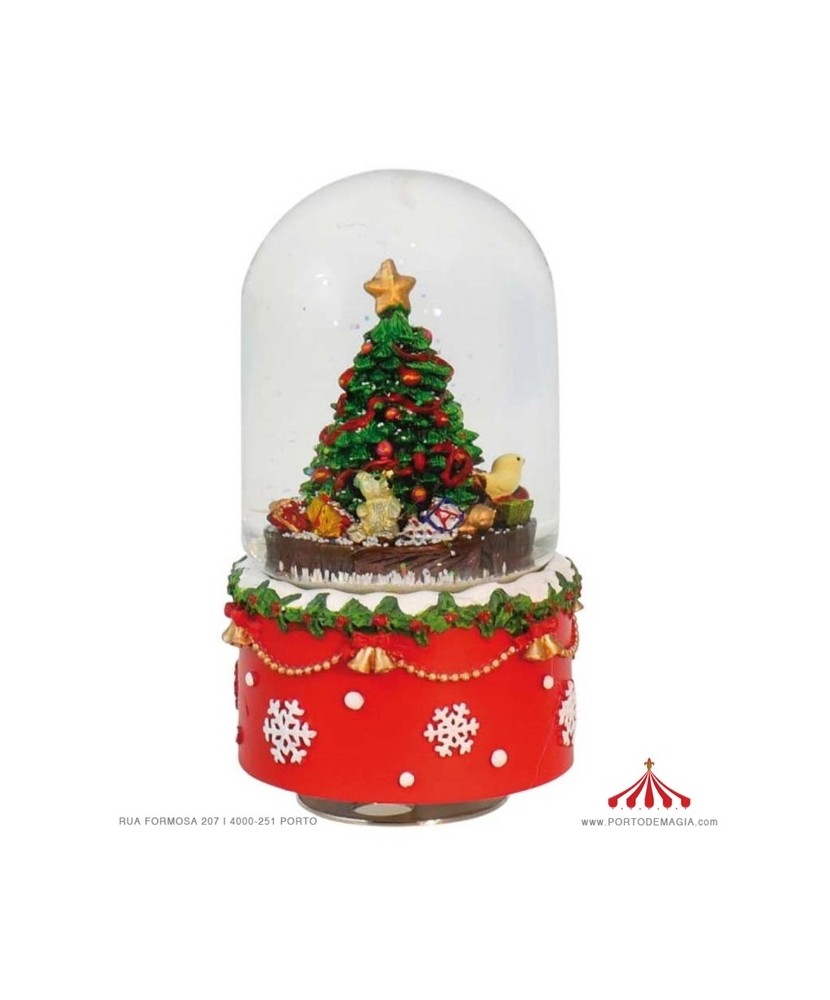 Cúpula con Árbol de Navidad