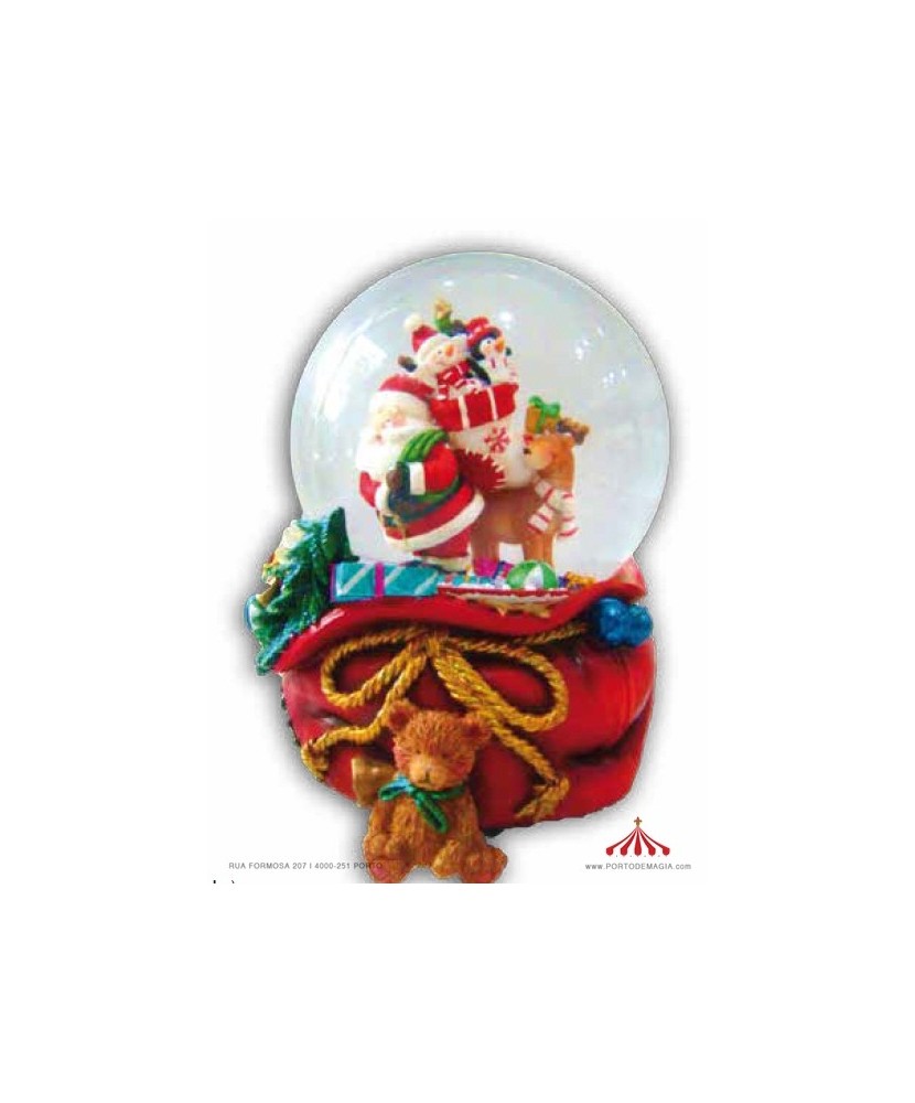 Bola de Nieve Navideña