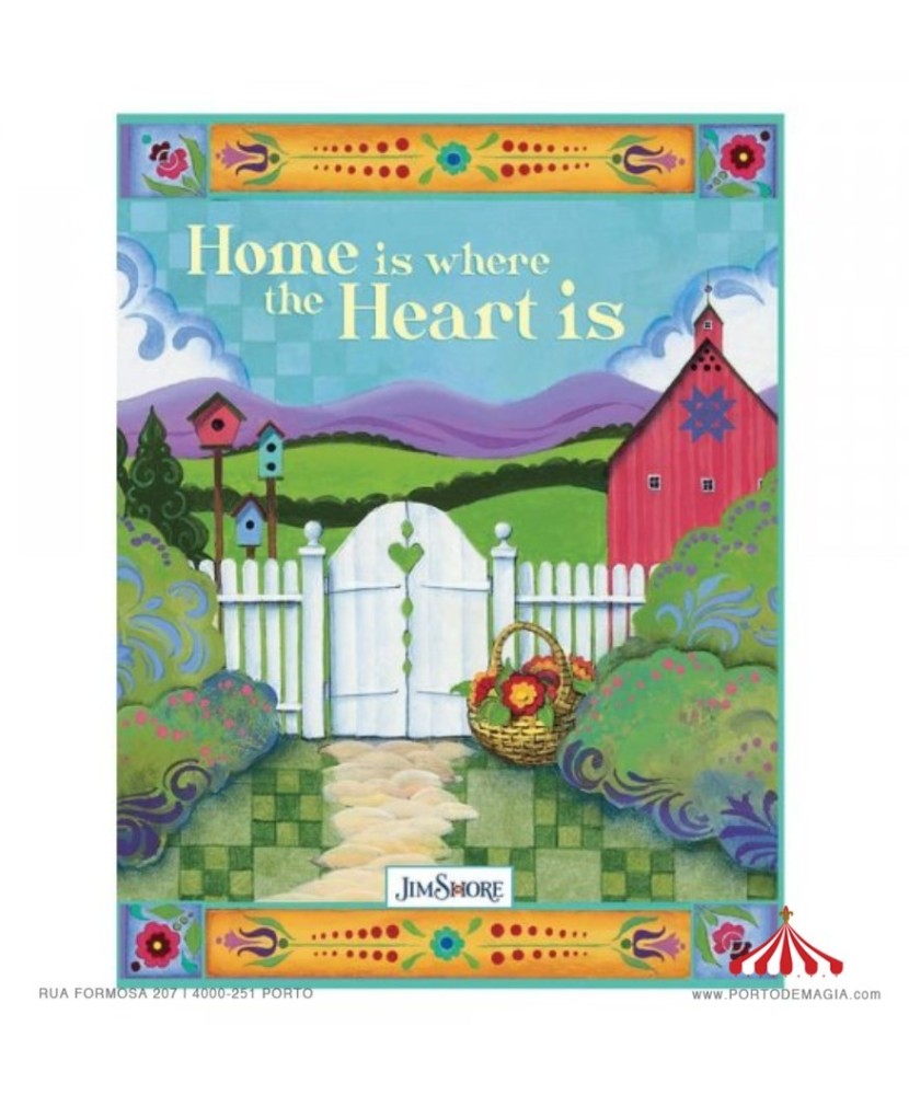 © El Hogar está donde está el Corazón Cuaderno - Jim Shore
