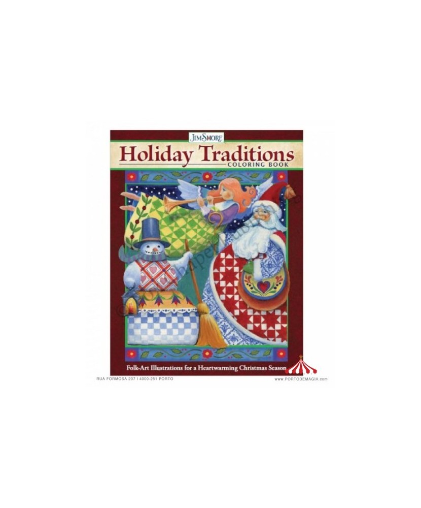 © Libro para Colorear Tradiciones Navideñas - Jim Shore