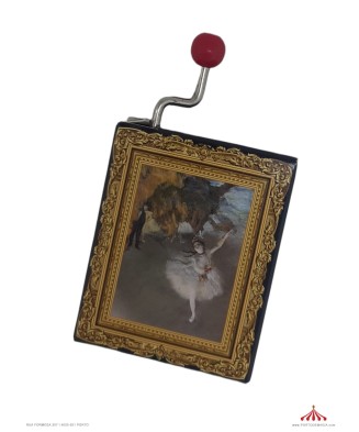 Barrel Organ Edgar Degas -...