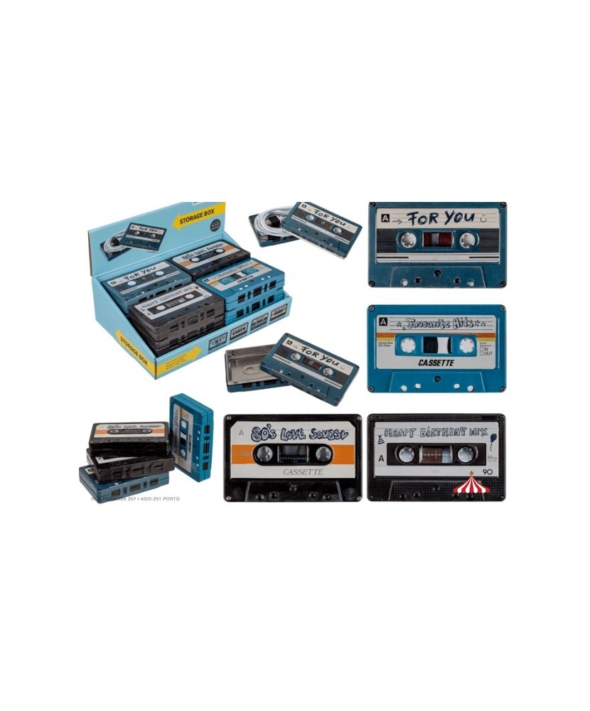 Caja Cassette con Mensaje