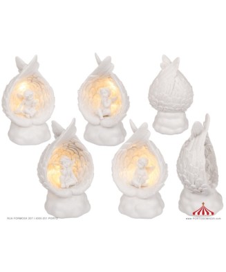 Anjo em Asas com LED