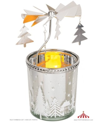 Porta Velas de Natal