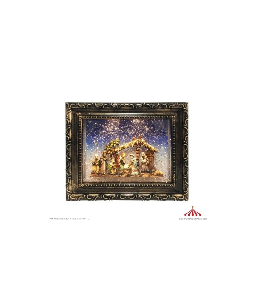 Nativity Scene Lantern Frame
