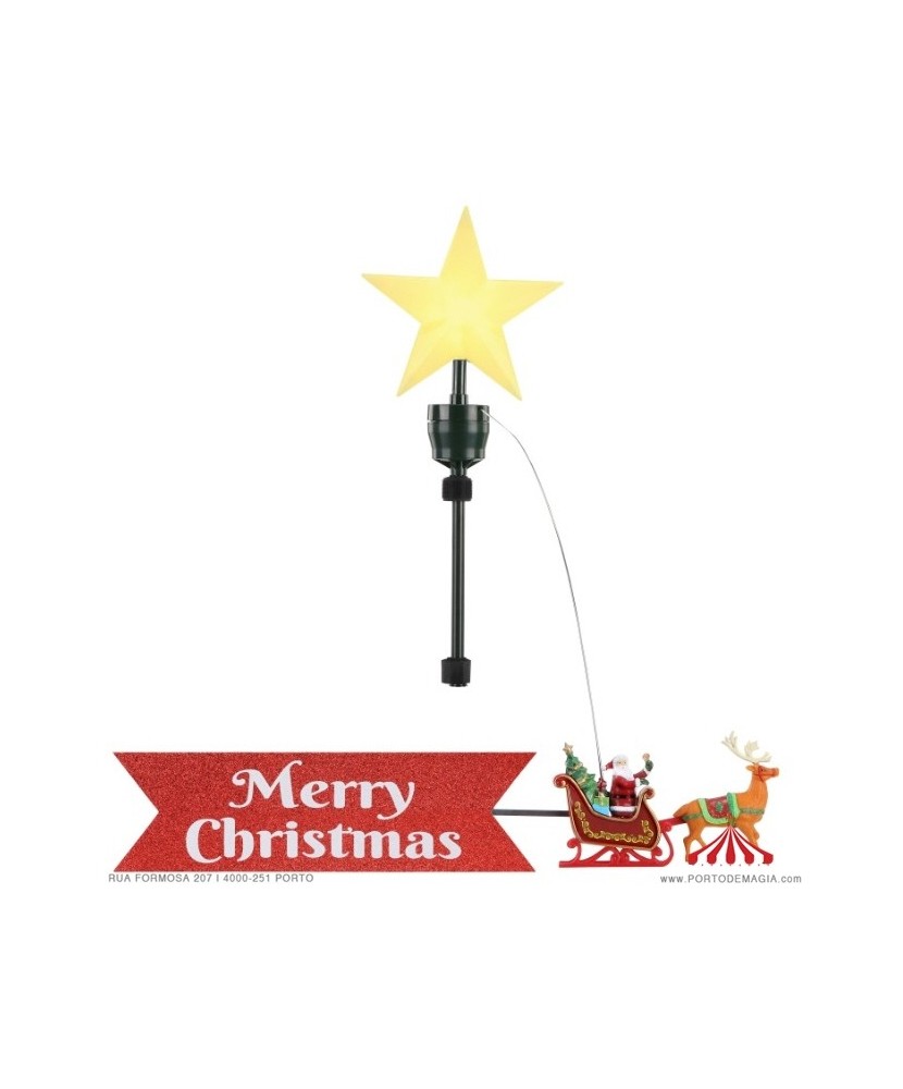 Tree Topper - Santa's Sleigh