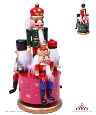 3 Nutcrackers - Music Box