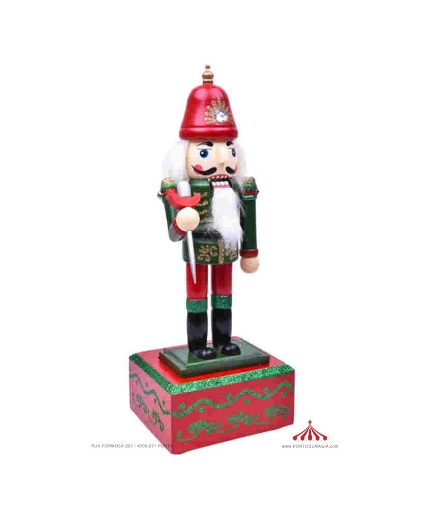 32cm Nutcracker with Movement and Music