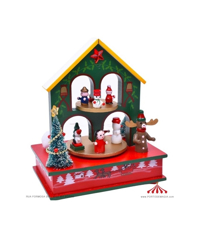 Cenário de Natal em Madeira