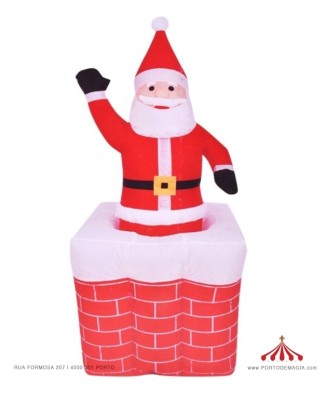 Papá Noel Inflable