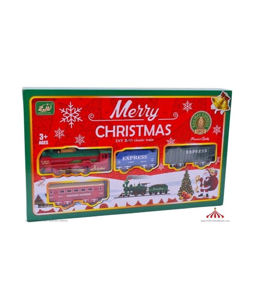 Train 14 Pieces with Oval or Circular Track