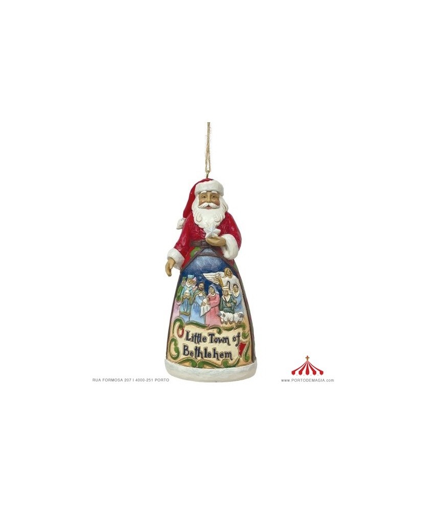 © Bethlehem Santa Claus Ornament - Jim Shore