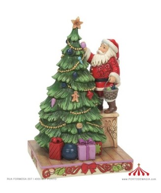 © Pai Natal a decorar a...