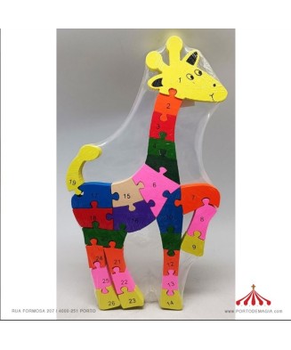 Puzzle de Madera Jirafa