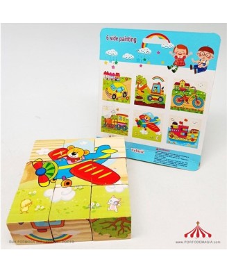 Puzzle de Madera Cubos...