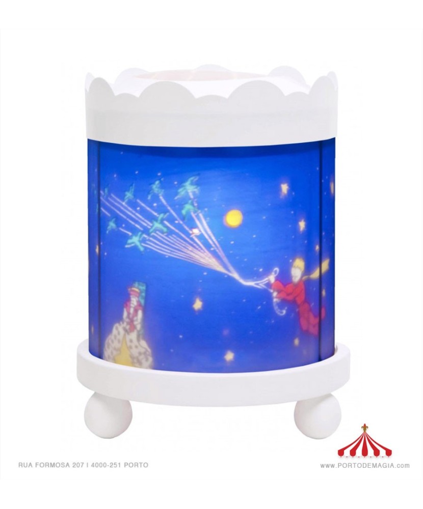 Round Lantern Little Prince - White