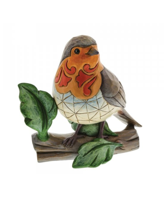 Pajarito en Tronco - Jim Shore