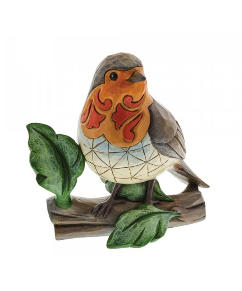 Pajarito en Tronco - Jim Shore