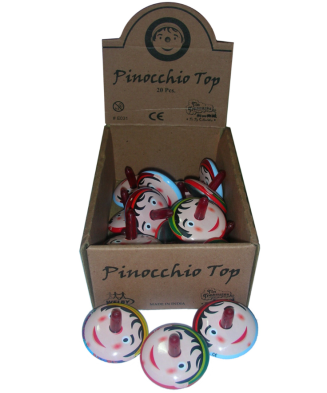 Pinocchio Spinning Top