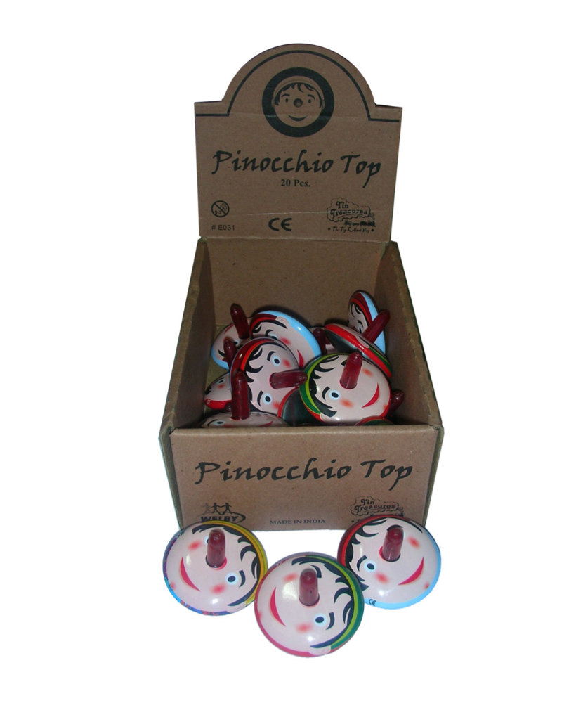 Pinocchio Spinning Top