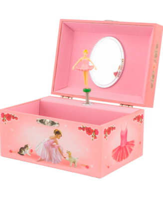 Girl with Kitten - Music Box