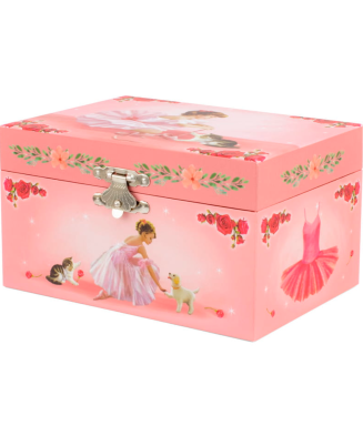 Girl with Kitten - Music Box