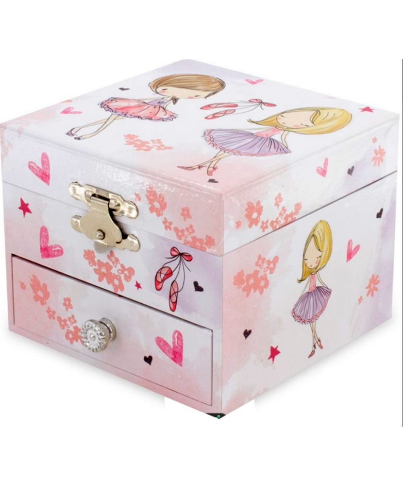 Two Ballerinas - Music Box