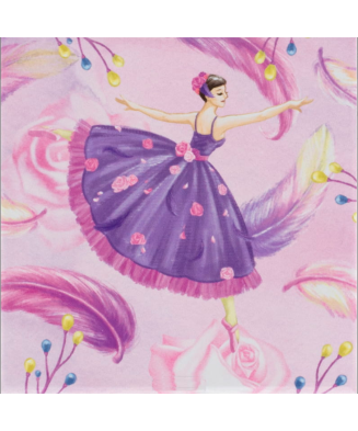 Bailarina com Plumas - Caixa de Música