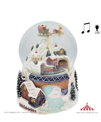 Musical Santa Claus Sleigh...