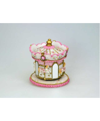 Pink Carousel with Mirrors...