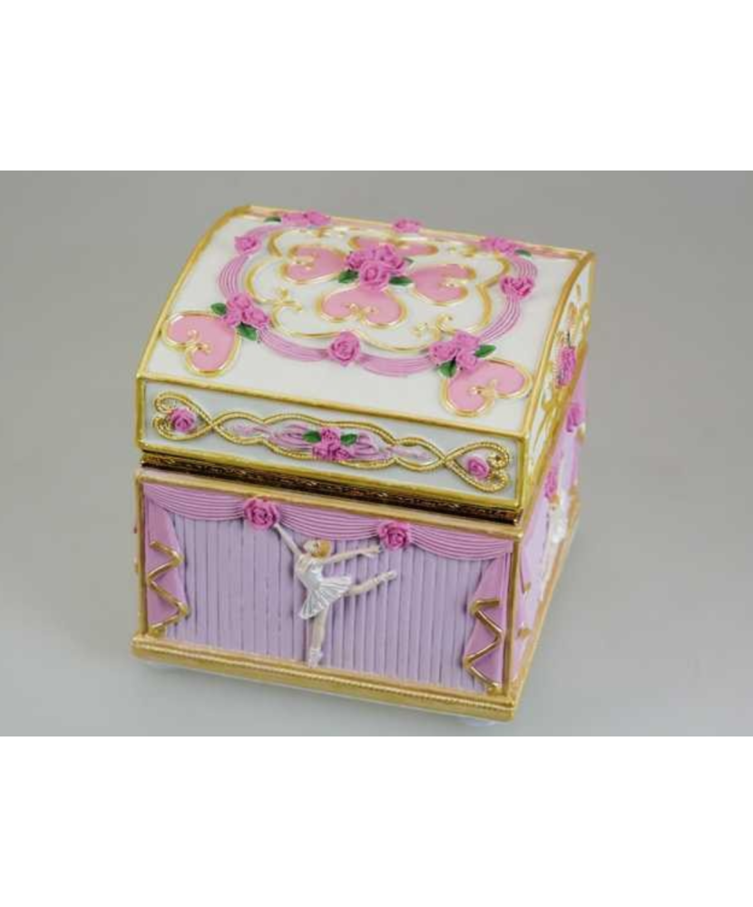 Recuerdo de Cerámica Bailarina - Caja de Música