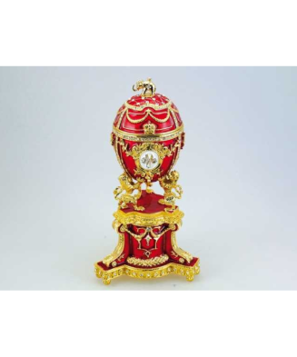 Ovo Faberge Jóia Vermelho