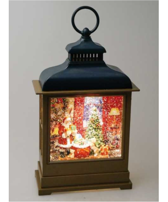 Santa Claus Lantern with...