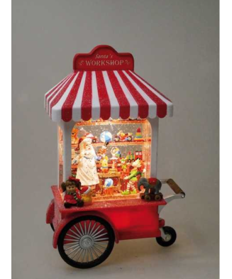 Santa's Workshop Lantern