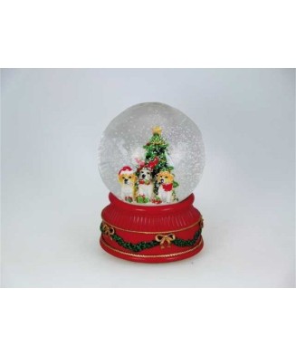 Perros en Árbol de Navidad...