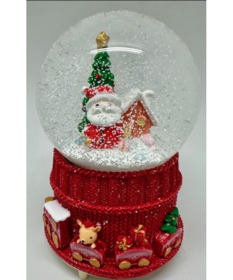 Santa Claus with Tree and...