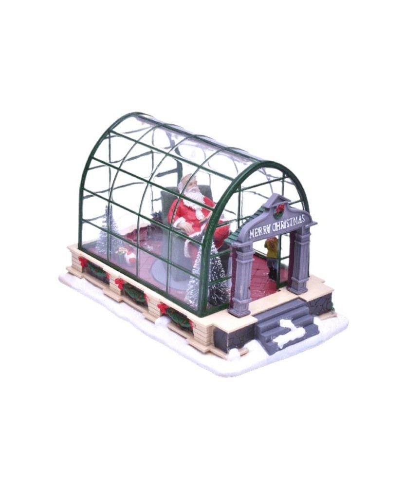 Christmas Scene with Santa Claus