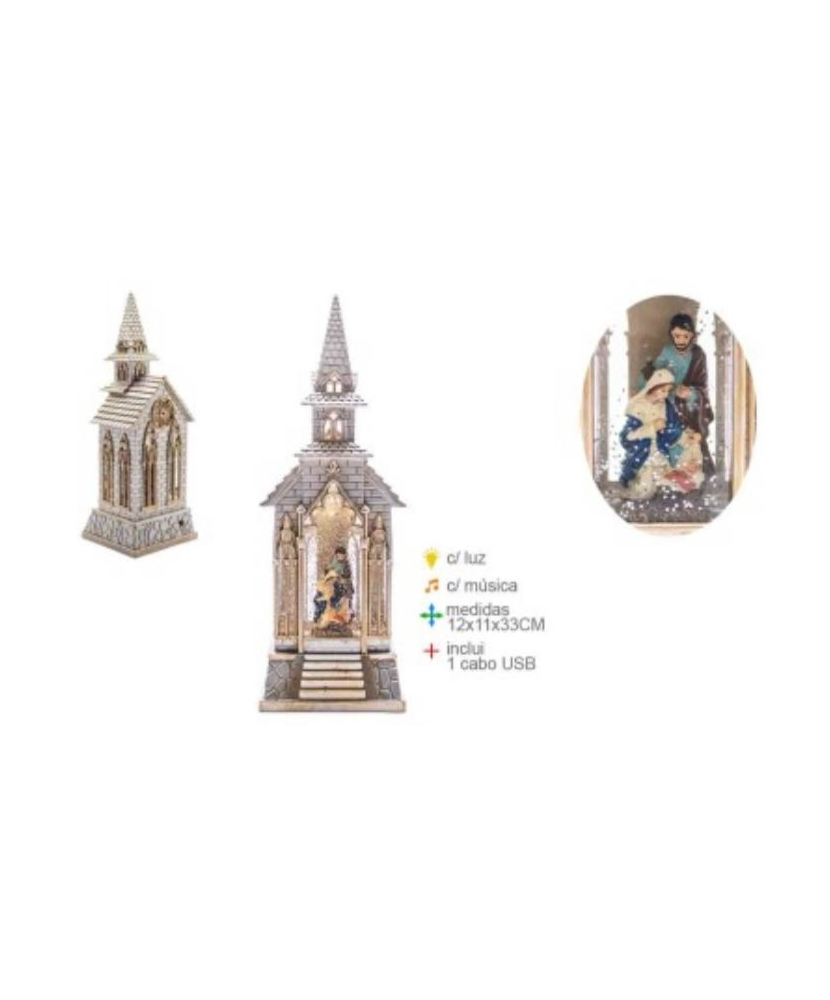 Nativity Lantern in Cathedral