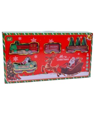 Comboio de Natal 78cm 14 peças