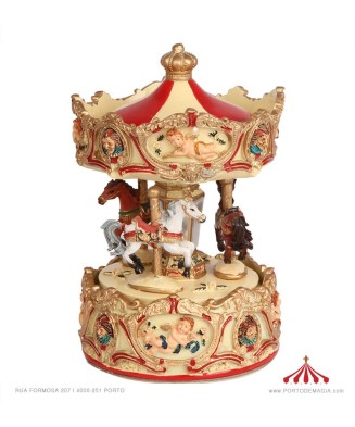 Medium Carousel Red and...