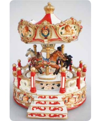 Carrossel Anjo Vermelho e...