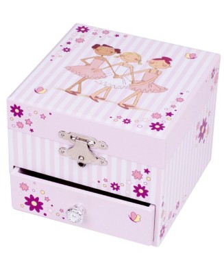 Music Box - Dancing Ballerina Cube