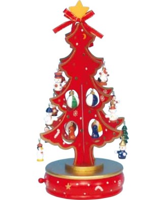 Árvore de Natal Vermelha -...