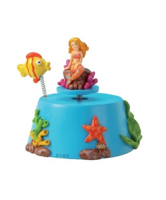 Sirena con pez payaso